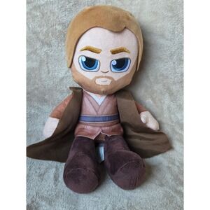 Star Wars Obi-Wan Kenobi Plush Mattel Jedi Master Stuffed Toy Brown Robes 2022
